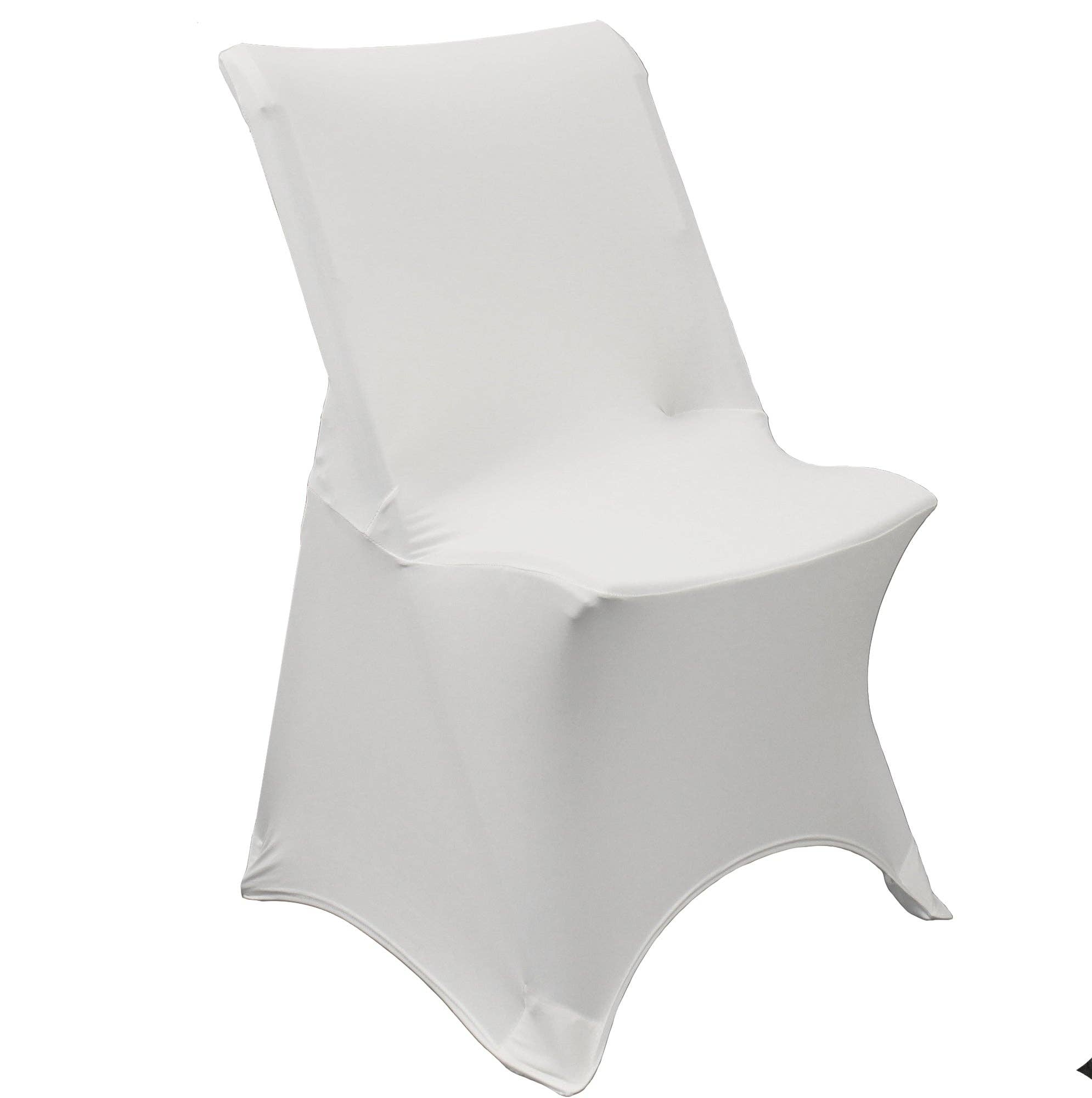 YOUR CHAIR COVERS - Wholesale Chair/Sofa Slipcover - Stretch Spandex Lifetime Folding Chair Cover White0