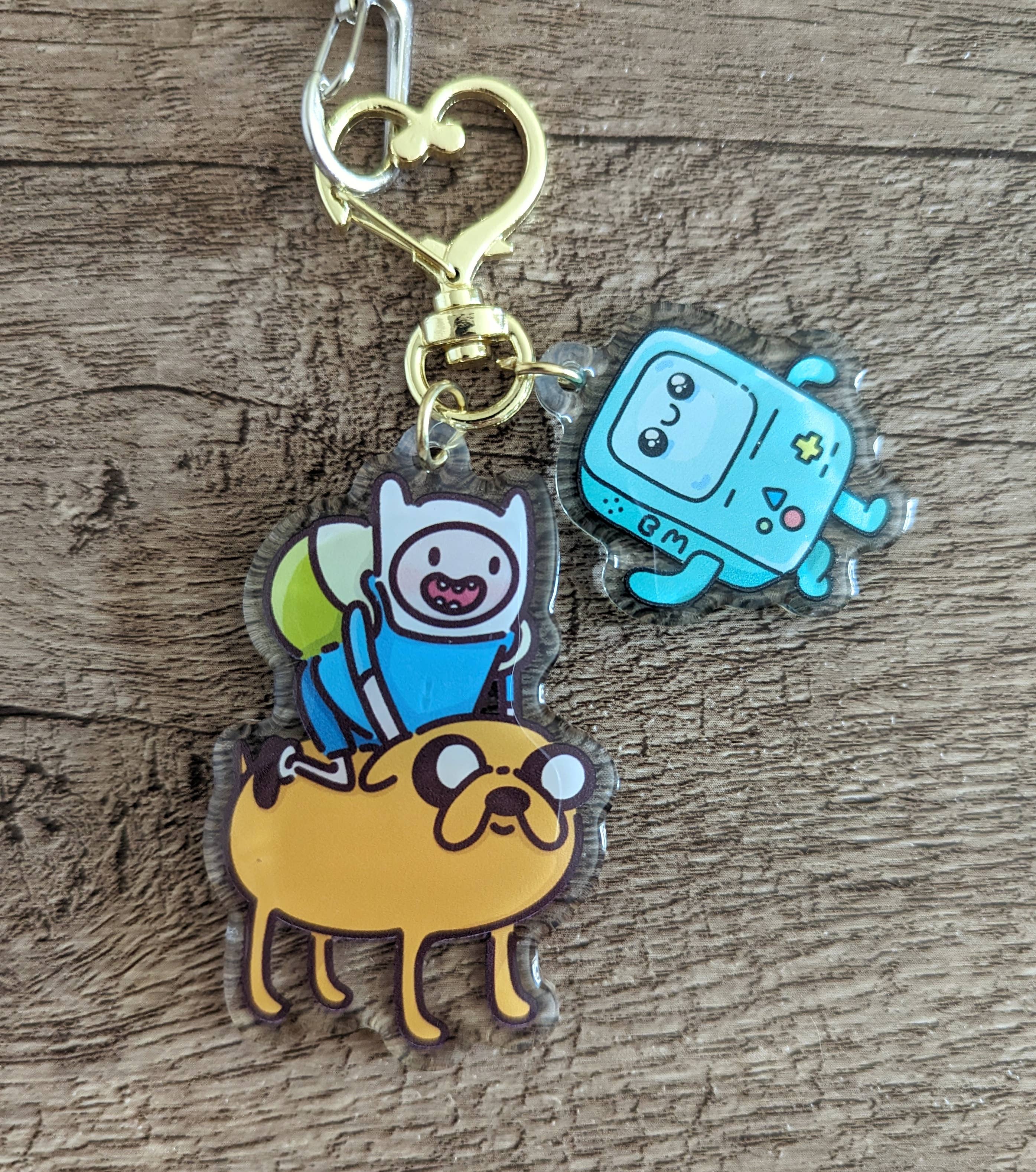 Sadsquatch – wholesale Keychain bracelet – Adventure Time - Wristlet Lanyard Keychain Charms2