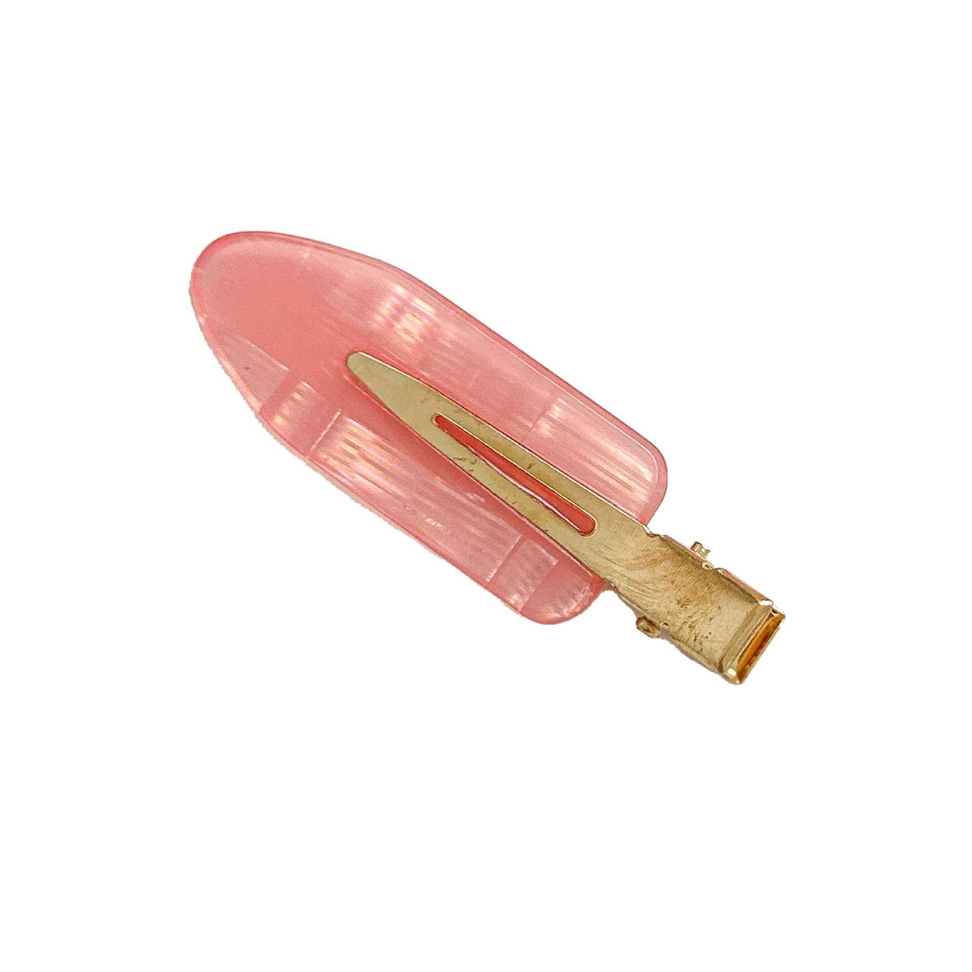 Dipped Shop – Engroshandel Hårspænde - Dame – 2+ 2 stk. Enkle Søde Lyserøde Hårspænder DPJC24049