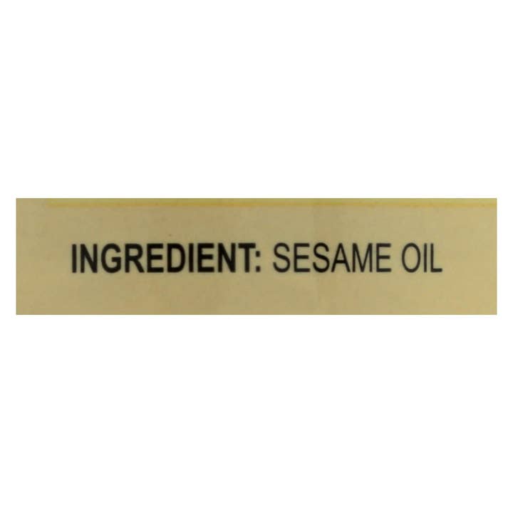 Ware Spark - Wholesale Cooking Oil - Lee Kum Kee's Pure Sesame Asian Cooking Oil - Case Of 6 - 15 Fz