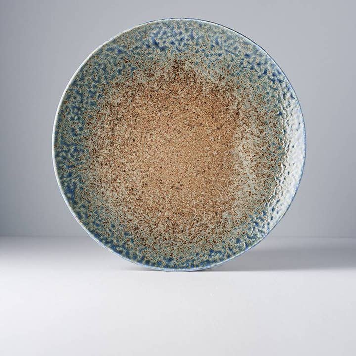 Plato grande para cena Earth & Sky 28 cm para venta al por mayor de Made In Japan Tableware