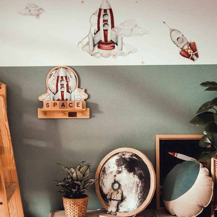 DEKORNIK - Wholesale Wall Mounted Shelf - Mini Shelf Rocketship