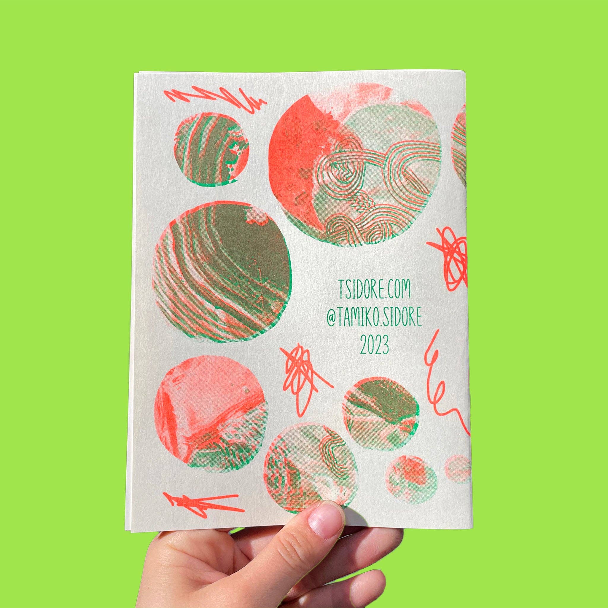 Tamiko Sidore Studio - Wholesale Magazine - ON MY MIND - Risograph Zine1