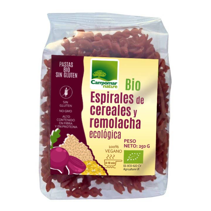 NATURE BIO ORGANIC FOOD FROM SPAIN S.L. – Engroshandel Pasta – Campomar Nature Økologiske korn- og roespiraler0