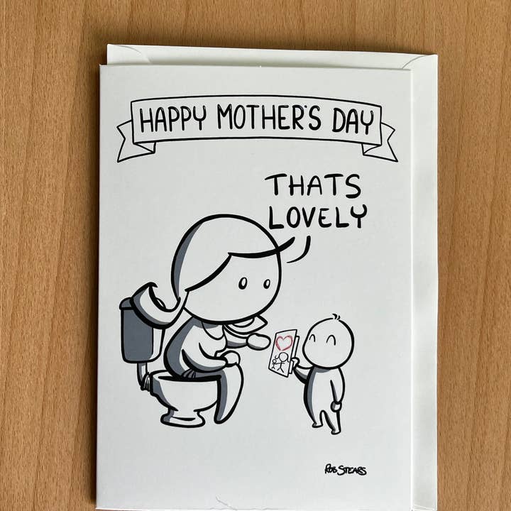 Tempo Privato della Madre per la vendita all'ingrosso da parte di Rob Stears Illustration