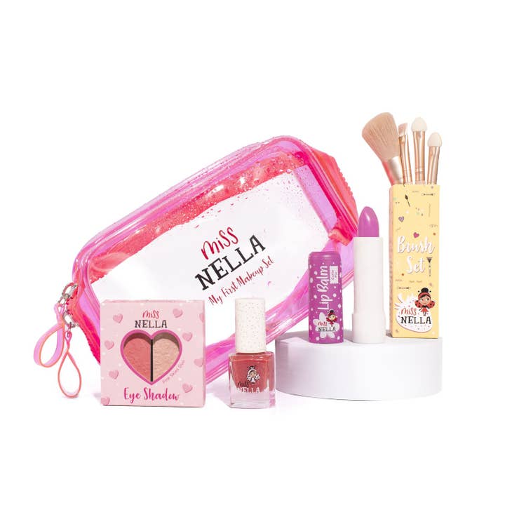 Pink Girly Girl Essentials Gift Set for Children for wholesale by Miss Nella