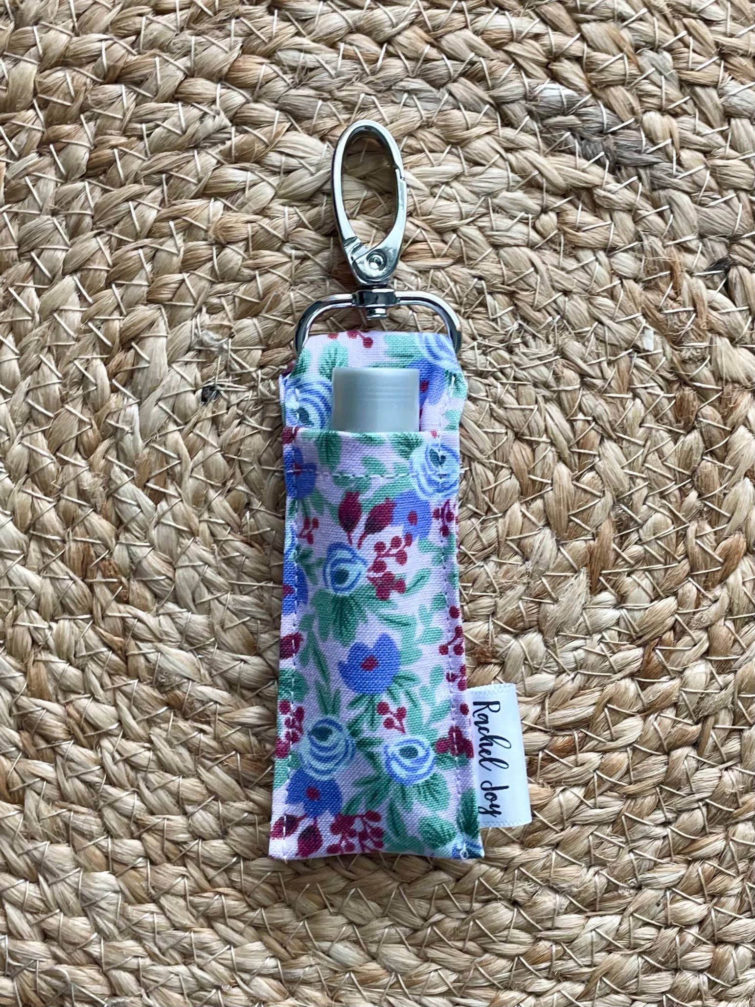 Designs by Rachel Joy - Wholesale Lip Balm Case/Holder - Rifle Paper Co. Violet Rosa Lip Balm Holder1