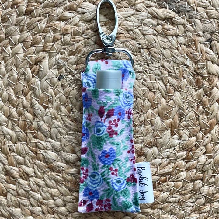 Designs by Rachel Joy - Wholesale Lip Balm Case/Holder - Rifle Paper Co. Violet Rosa Lip Balm Holder1