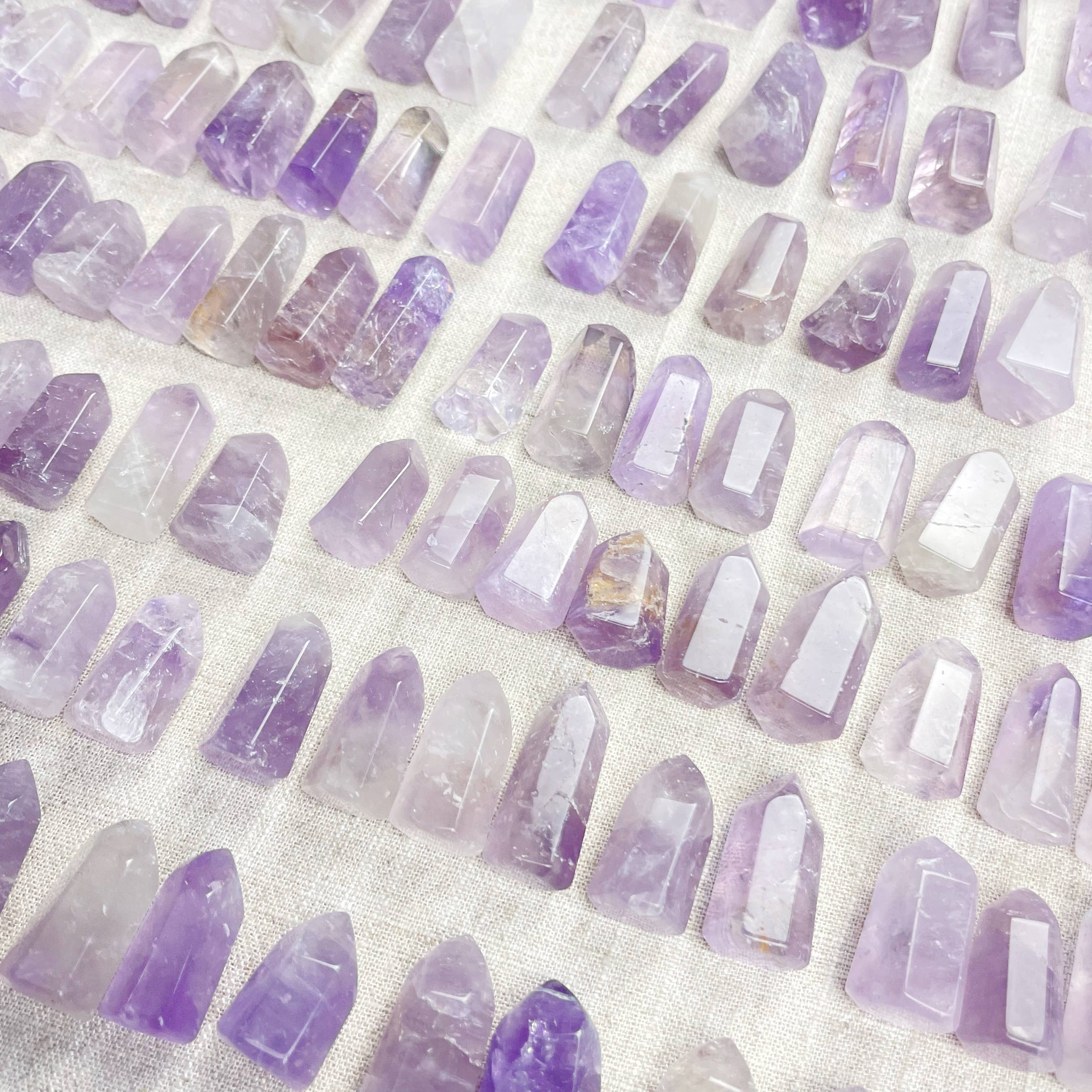 Ewelina Pas Jewelry - Wholesale Spiritual Stone/Crystal - Mini Amethyst Towers1