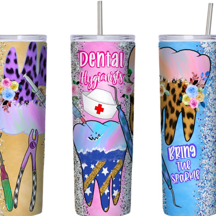 Dentalhygieniker 20 Unzen Tumbler für den Großhandel von Perfectly Diverse Trendz, LLC