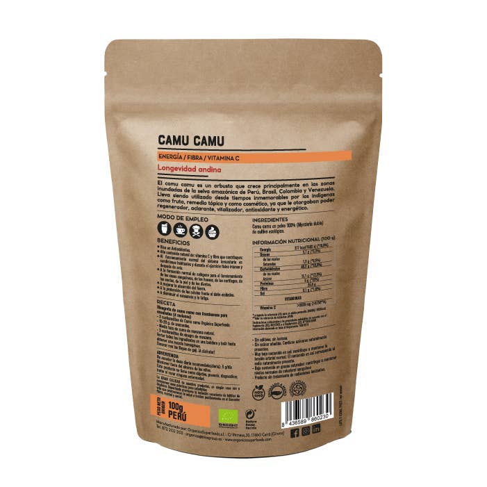 Orgánica Superfoods SL - Wholesale Protein/Superfood Powder - Organic Camu Camu powder - 1kg1