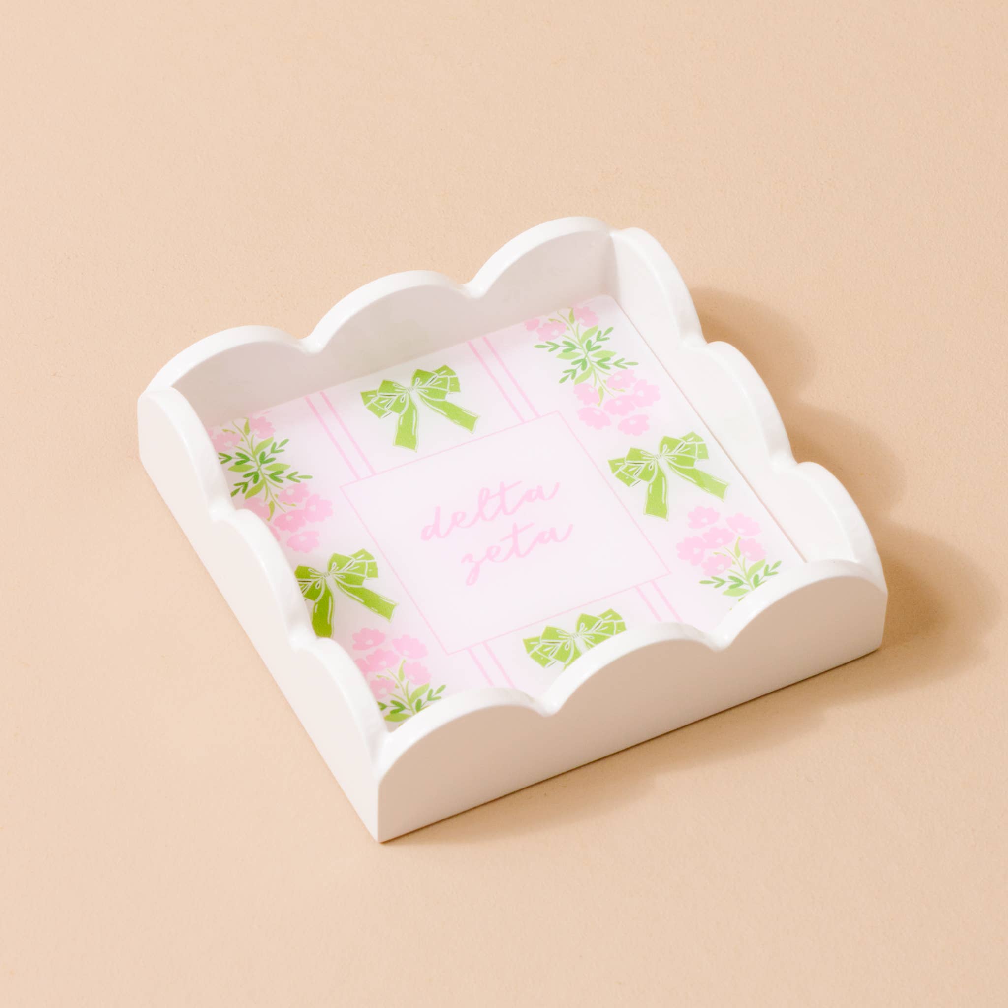 The Darling Effect - Wholesale Keychain - Women's - Sorority Scallop Trinket Tray - 19 Chapters Available23