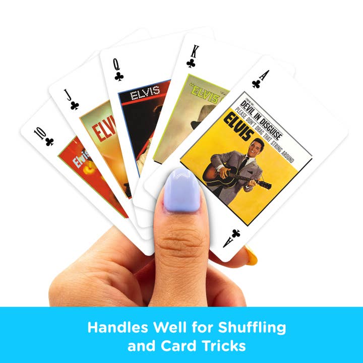 AQUARIUS, GAMAGO, ICUP, & ROCK SAWS by NMR Brands - Wholesale Playing Cards - Elvis Presley Cassette Playing Cards3