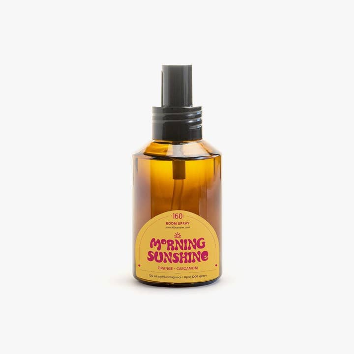 Morning Sunshine Room Spray – Orange & Cardamom 120ml for wholesale by 160candles.com
