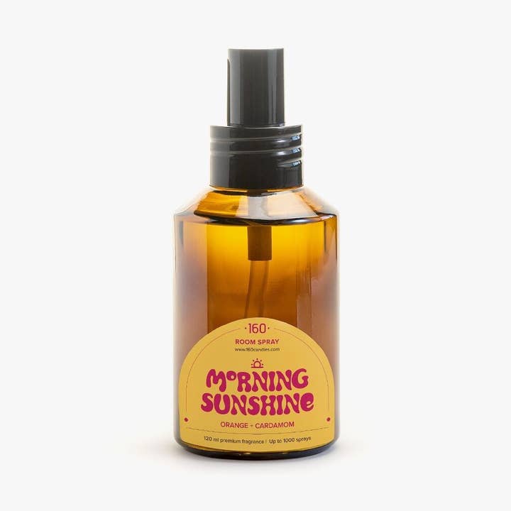 Morning Sunshine Rumspray – Appelsin & Kardemomme 120 ml for engroshandel hos 160candles.com