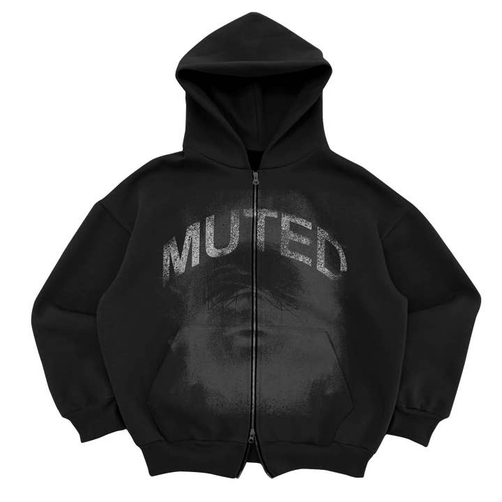 Muted Premium Zip Up for wholesale by Worksofmadness