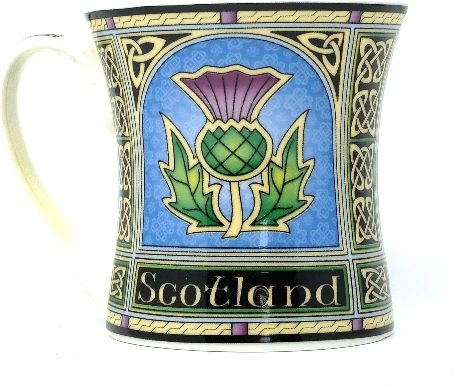 Dublin Gift Company - Wholesale Coffee Mug - Scottish Thistle Ceramic Mug1
