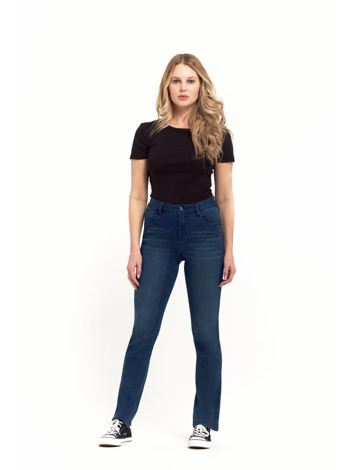 1822 Denim - Vendita all'ingrosso Jeans - Donna - Jeans dritti slim Better Butter 30" in Lanie