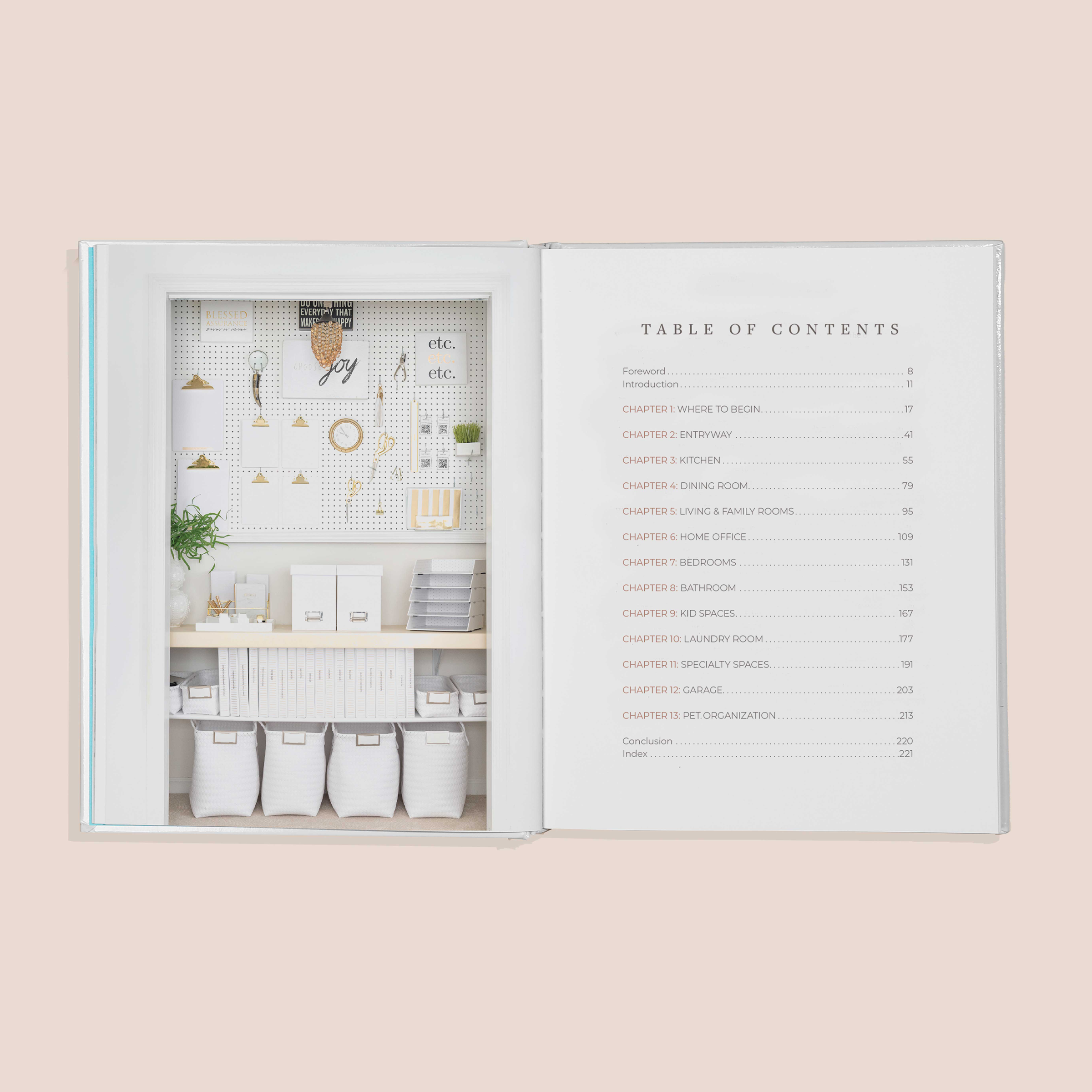 Paige Tate & Co. – wholesale Home & garden book – Beautifully Organized (White Coffee Table Books)4