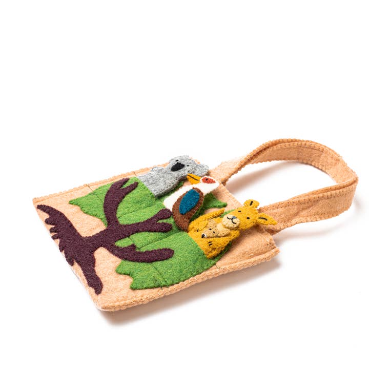 Global Goods Partners - Wholesale Vingerpop - Kinderen en baby - Australia Puppet tas