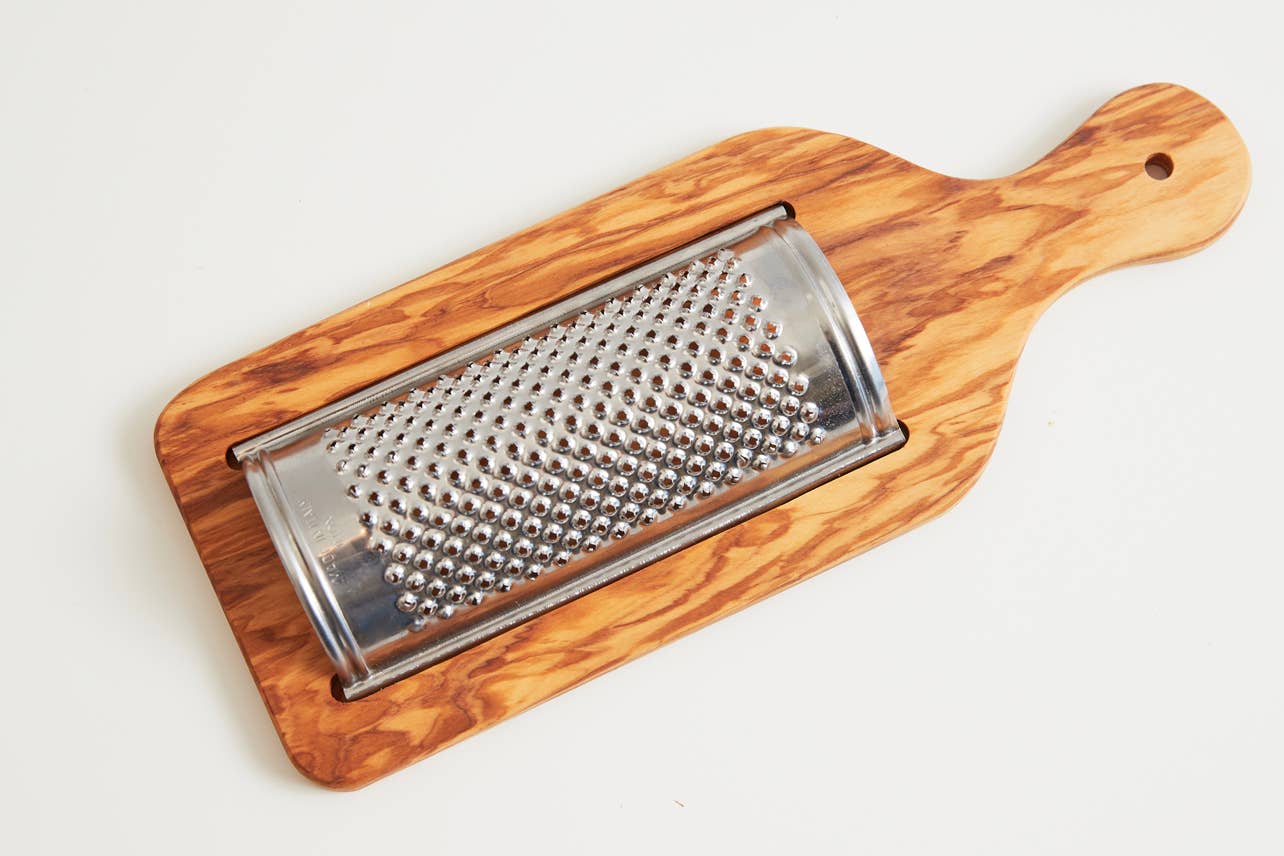 Verve Culture - Wholesale Grater - Italian Olivewood Flat Cheese Grater8