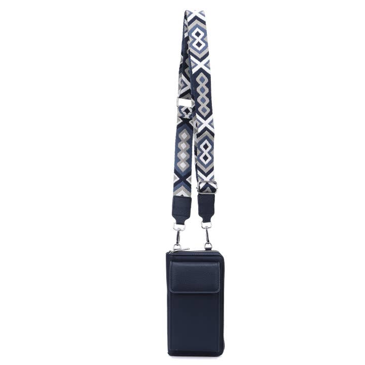 LINETA - Wholesale Shoulder Bag - Women's - Y-95-25 Synthetic Leather Phone Crossbody Bag