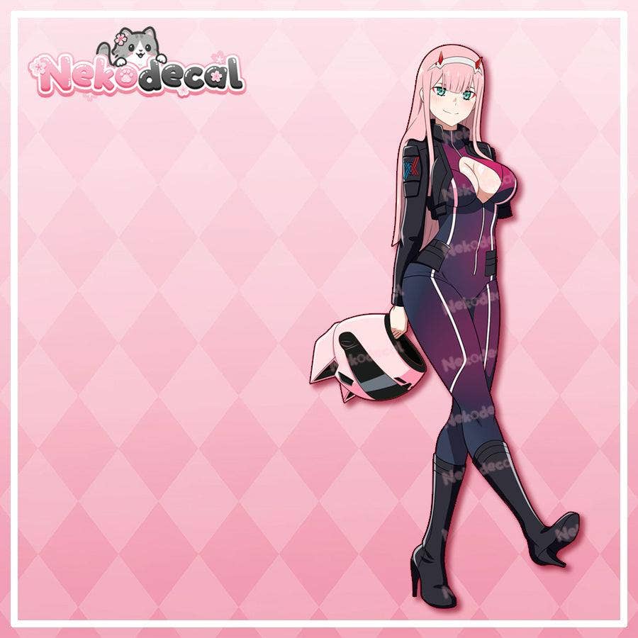 Nekodecal - Wholesale Sticker - Biker Waifu Stickers12