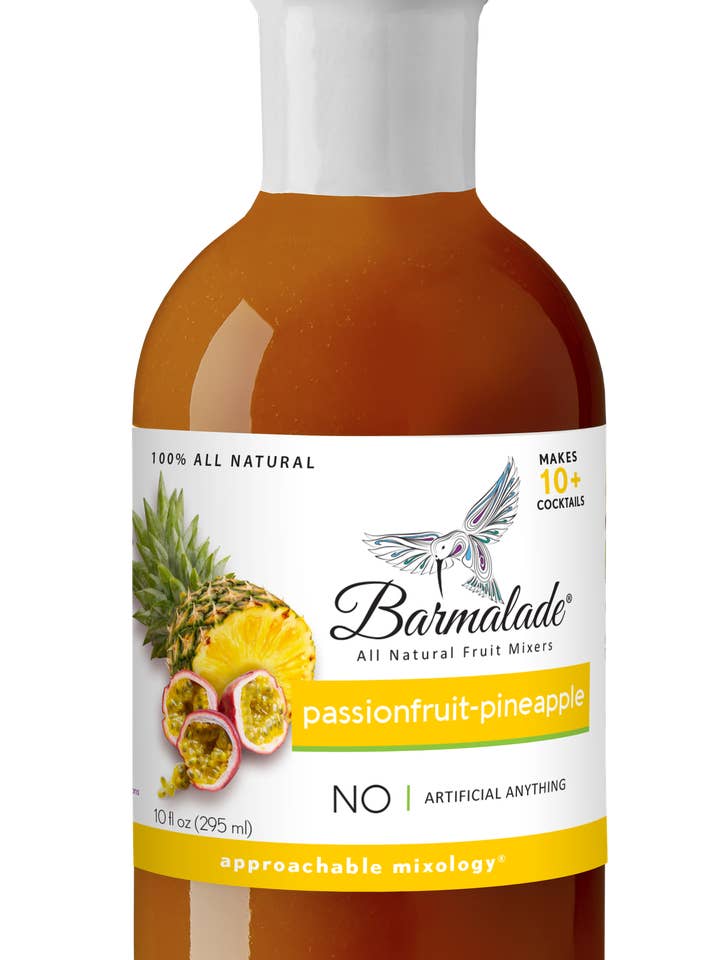 Passionfruit-Pineapple Barmalade-All Natural Fruit Mix-10oz for wholesale by Barmalade