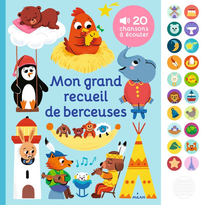 MON GRAND RECUEIL DE BERCEUSES pour la vente par POPPIK