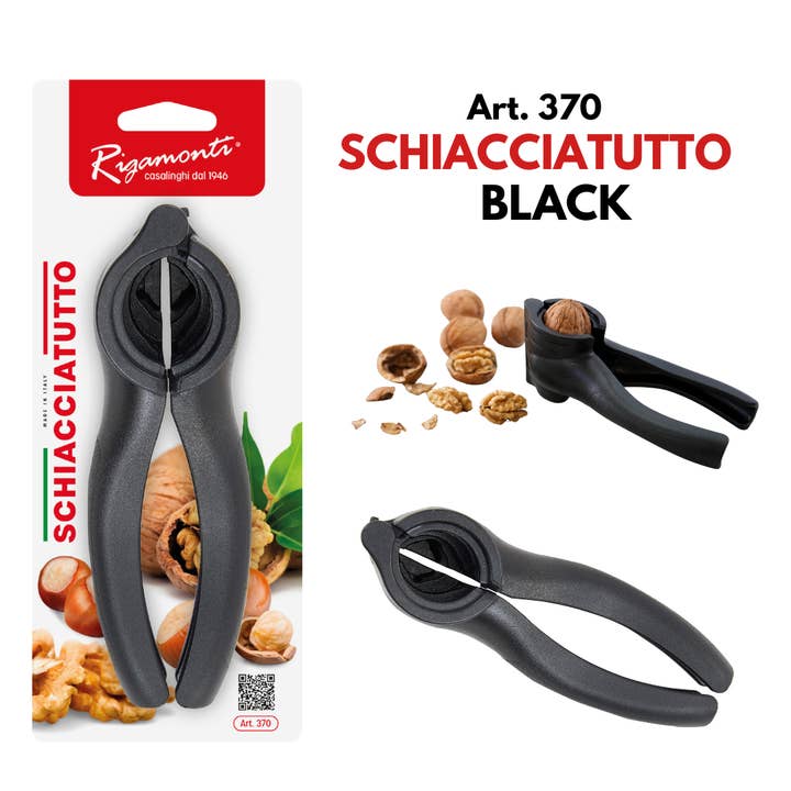 Art. 370 SCHIACCIATUTTO cascanueces - NEGRO para venta al por mayor de Rigamonti Pietro & Figli srl