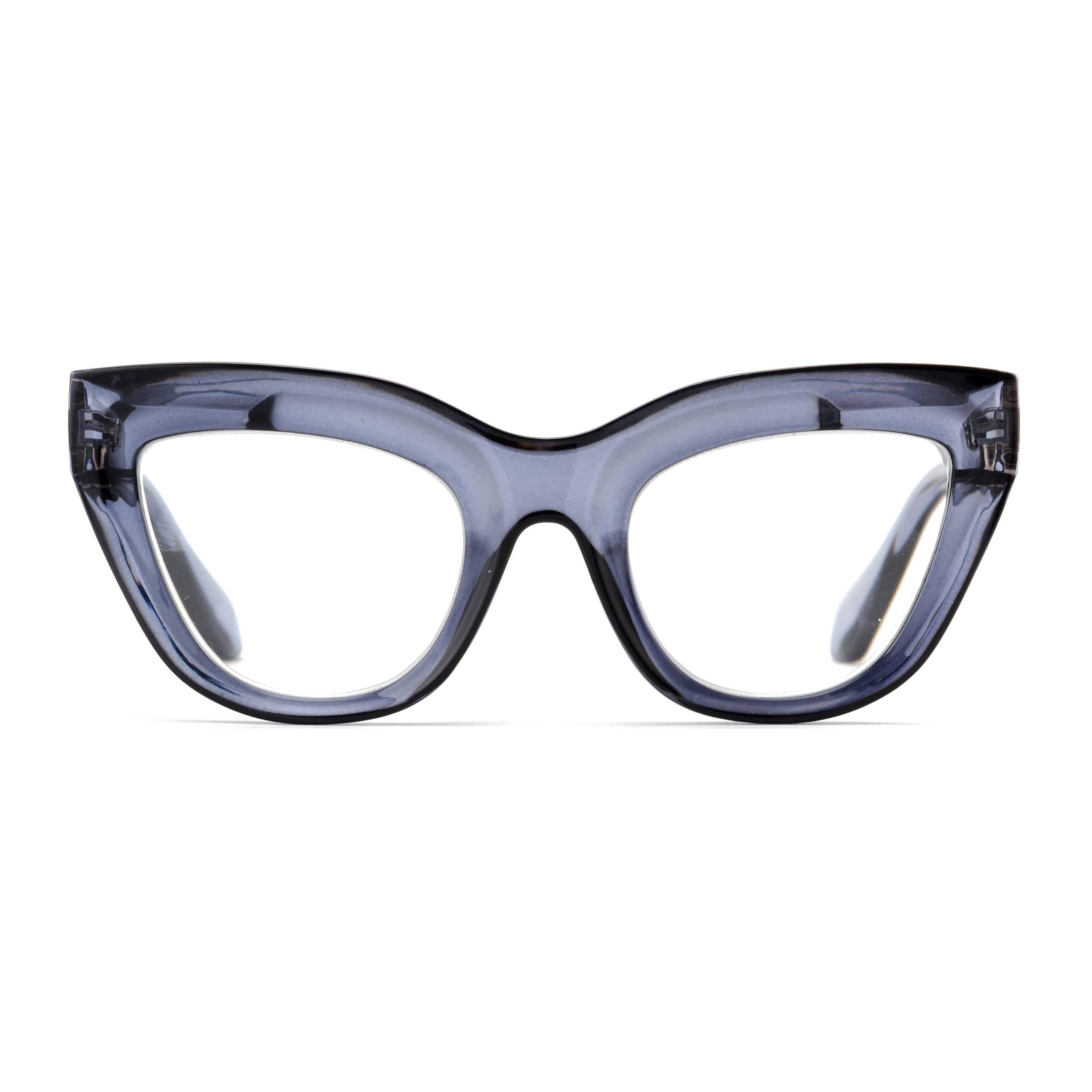Ryan Simkhai Eyeshop - Vendita all'ingrosso Occhiali da vista - Donna - SUTTON | Grigio blu | Luce blu1