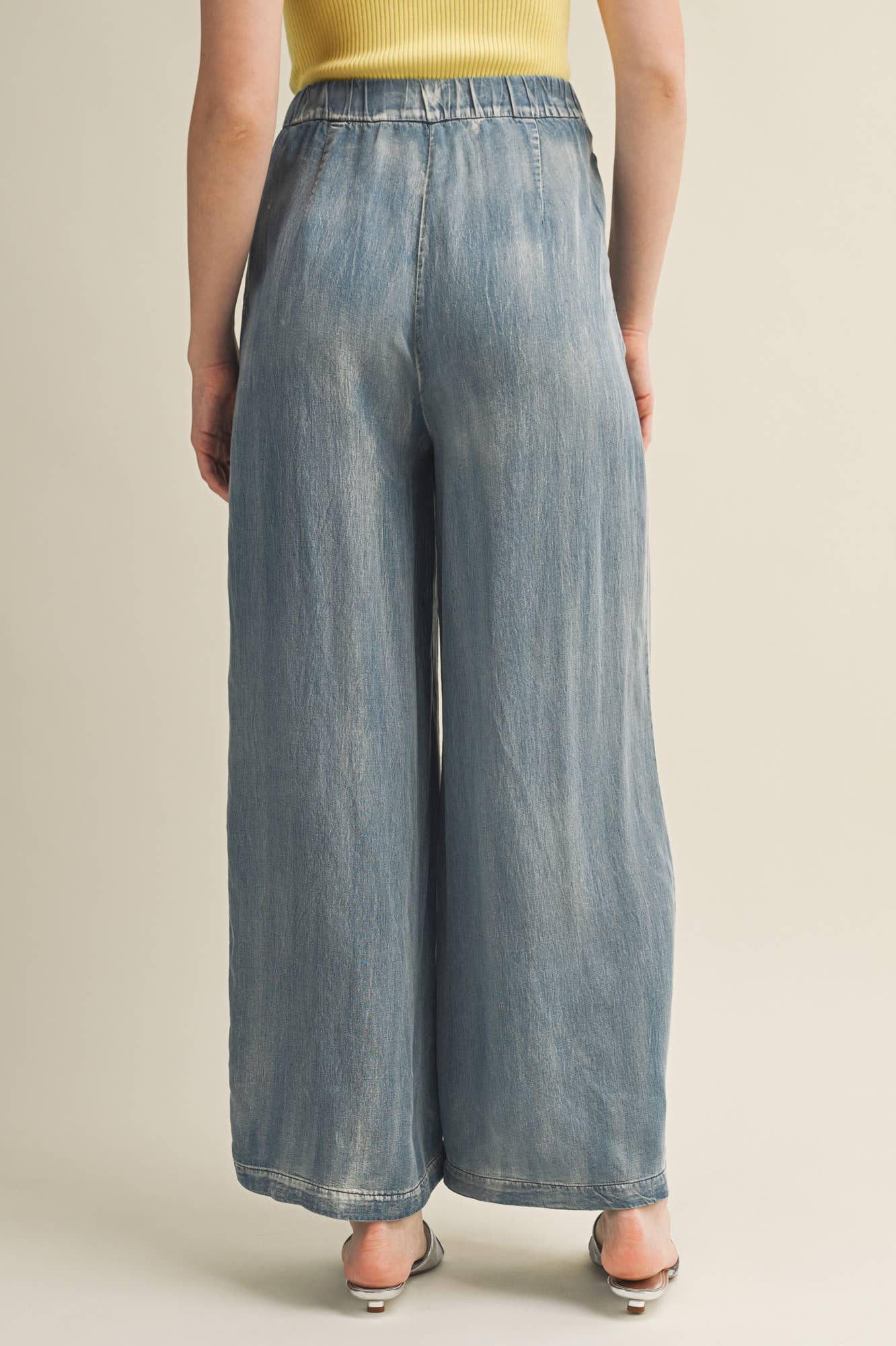 DENIM WIDE LEG PANTS for wholesale on Faire3