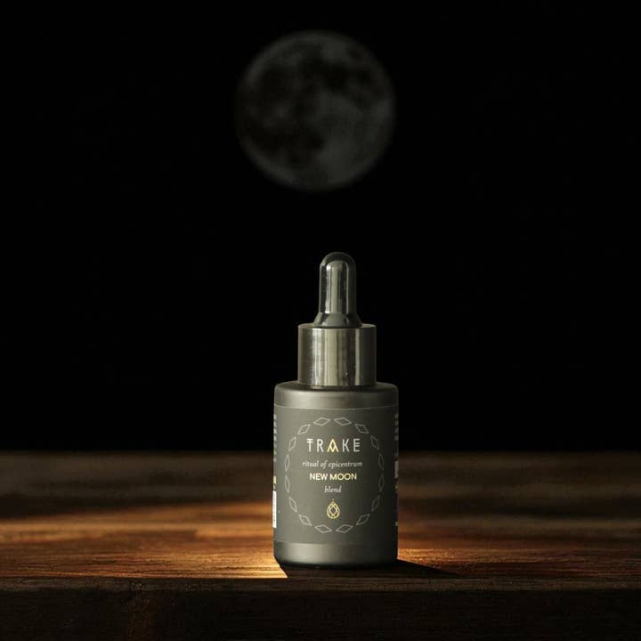 New Moon Æterisk Olie – Botanisk Blanding til Månecyklus 30 gr for engroshandel hos TRAKE