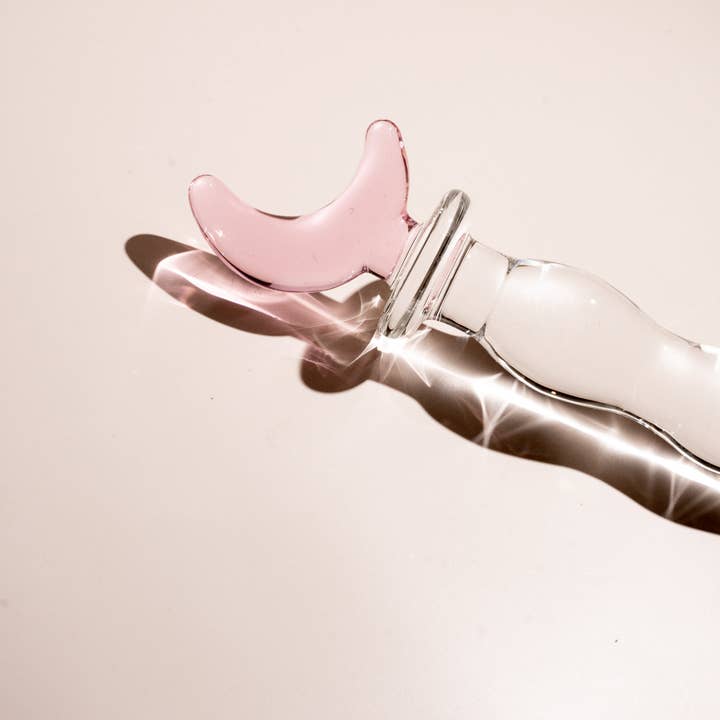 Yoni Pleasure Palace - Wholesale Sex Toy - The Moon Ritual Glass Dildo Pleasure Wand