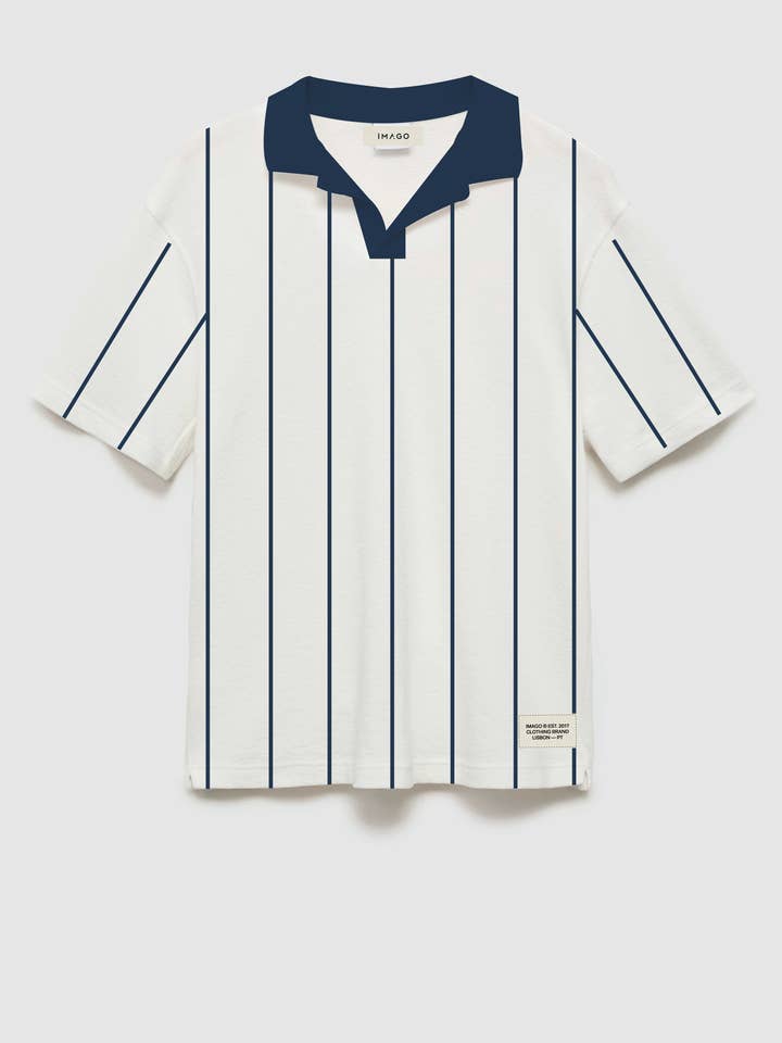 Stripes Polo Terry Shirt for wholesale by Imago Portugal