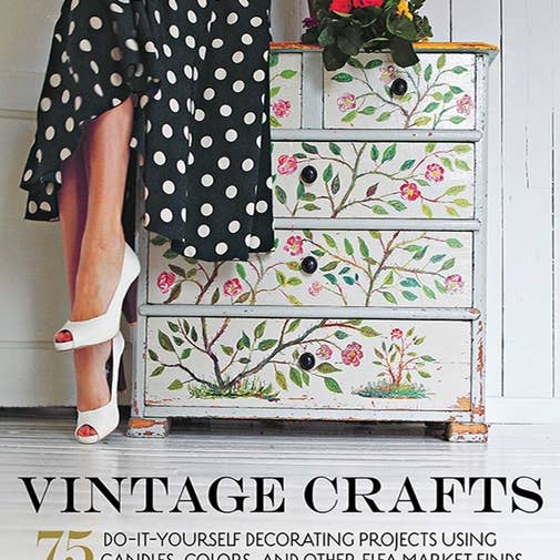 Vintage Crafts: 75 DIY Decorating Projects for wholesale by Bradley's Book Clearance