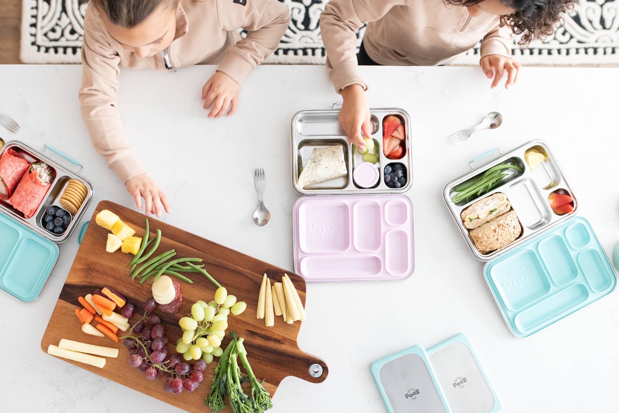 The Good Kiind - Wholesale Lunch Bag/Box - Kids - Lunch box for kids Stainless Steel, Bento-Box: The Explorer™14