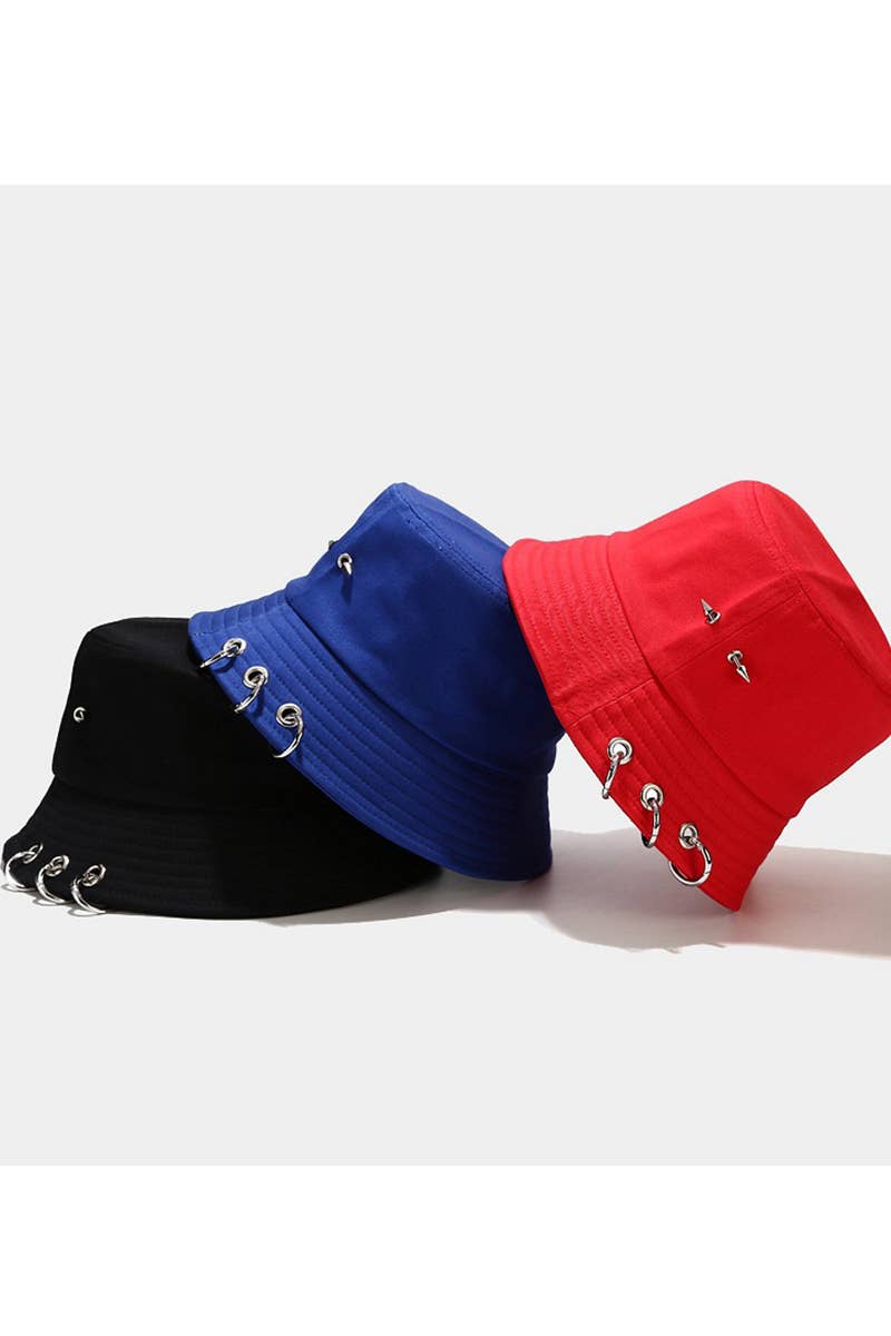 ACCITY - Wholesale Bucket Hat - Women's - CLIP DETAILED CASUAL BUCKET HAT_CWAH04118
