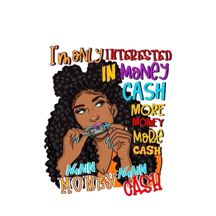 Plus d'argent, plus d'argent, transferts de chaleur pour la vente par Couture Story Wholesale