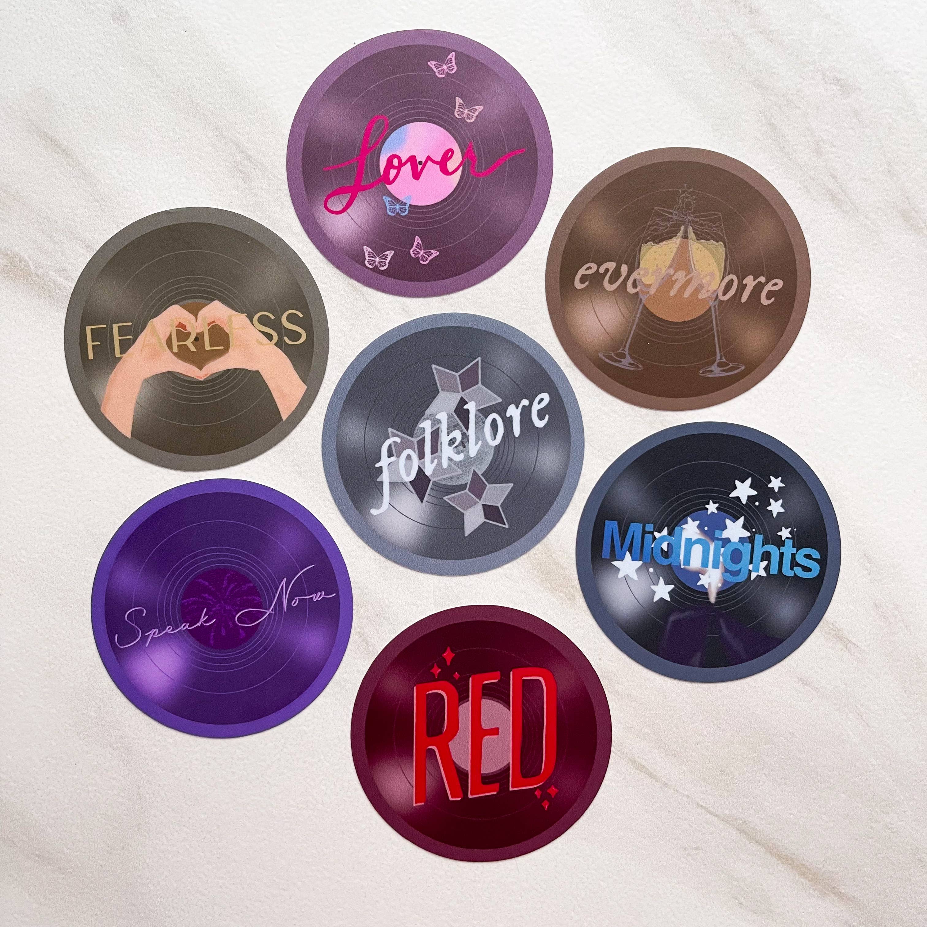 Sundae Sisters Co - Vendita all'ingrosso Adesivo - Adesivo in vinile per amanti | Adesivo ispirato a Taylor Swift8