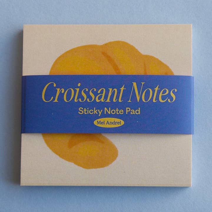 Croissant Plaknotities voor wholesale door Mel Andrel