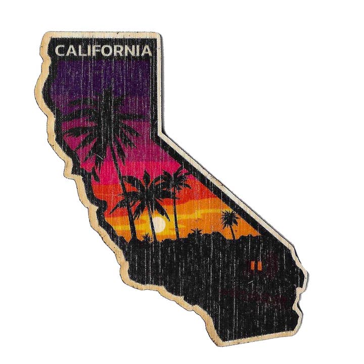 California for wholesale by Bamboo Wood Stickers