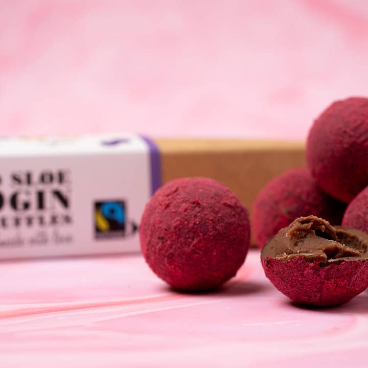Cocoa Loco - Wholesale Chocolate Box - Sloe Gin Truffles – 100g