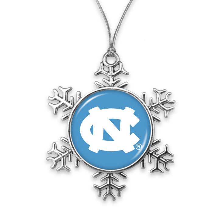 North Carolina Tar Heels Snowflake Ornament for wholesale by From The Heart