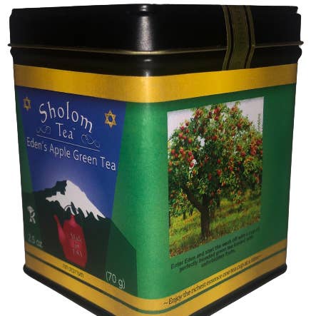 Sholom Tea - Wholesale Loose Tea - Jewish Gifts & Holiday Teas in Attractive Square Tins 13