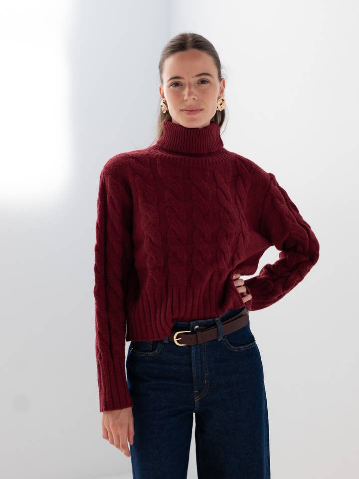Sweater EUGÉNIE 191 for wholesale by GOLDEN LIVE PARIS