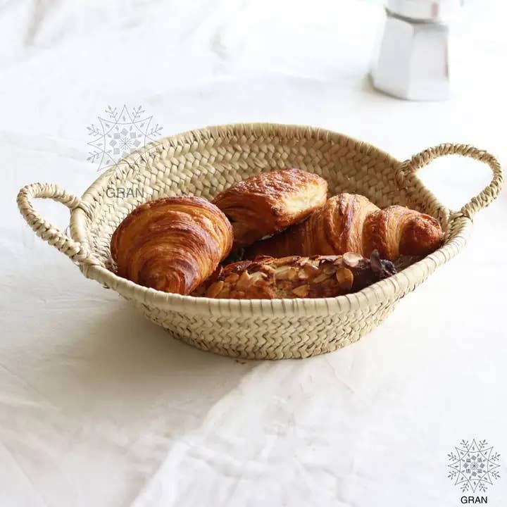 Marokkaans handgeweven rieten bord, ambachtelijke manden voor wholesale door Gran Wholesale