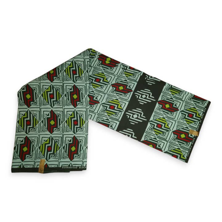 AfricanFabs - Venta al por mayor Tela - 6 Yardas - Tela de estampado africano - PO-5053 - Polialgodón1