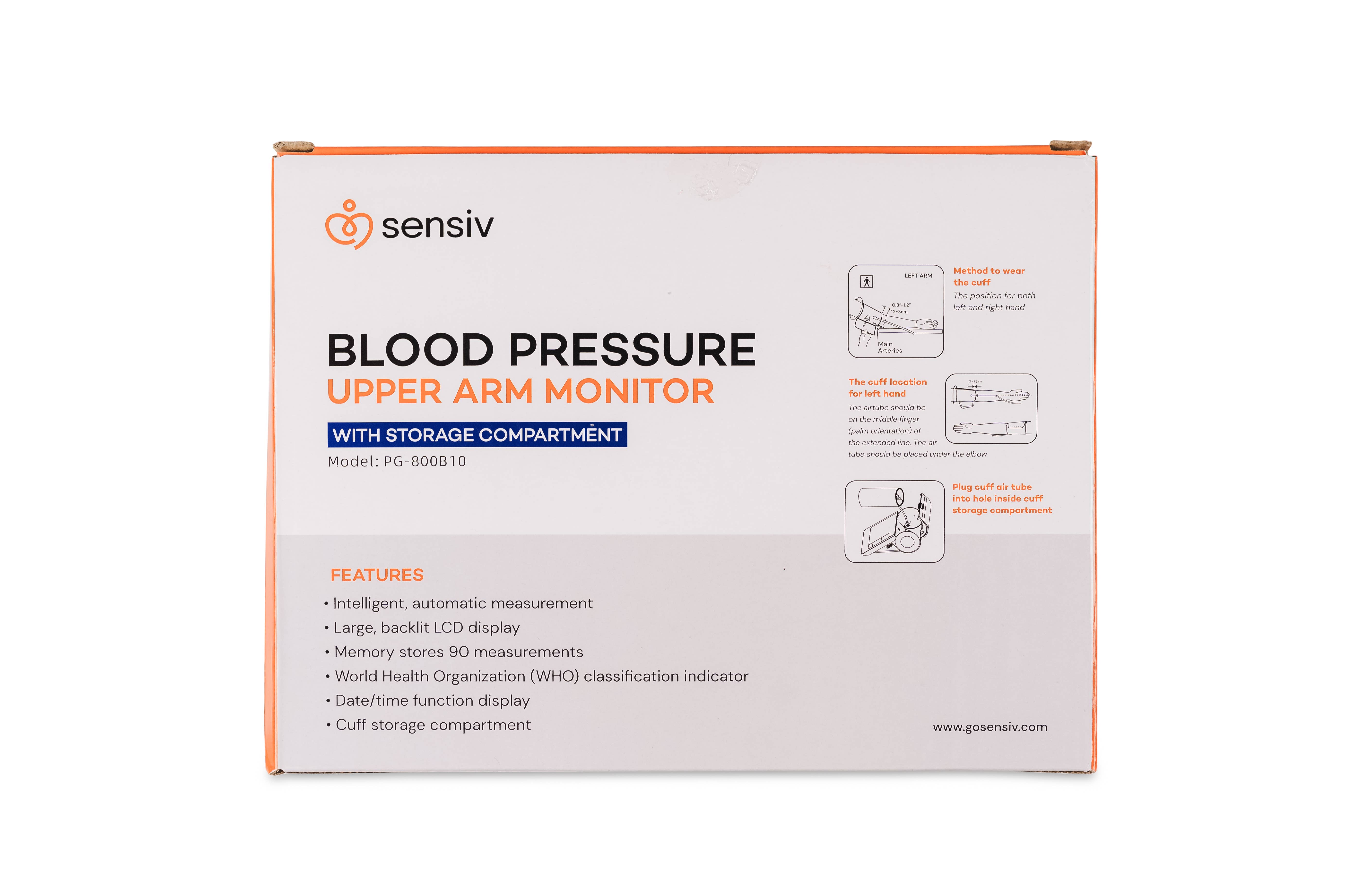 Kanjo - Wholesale First Aid Kit - Sensiv Upper Arm Blood Pressure Monitor6