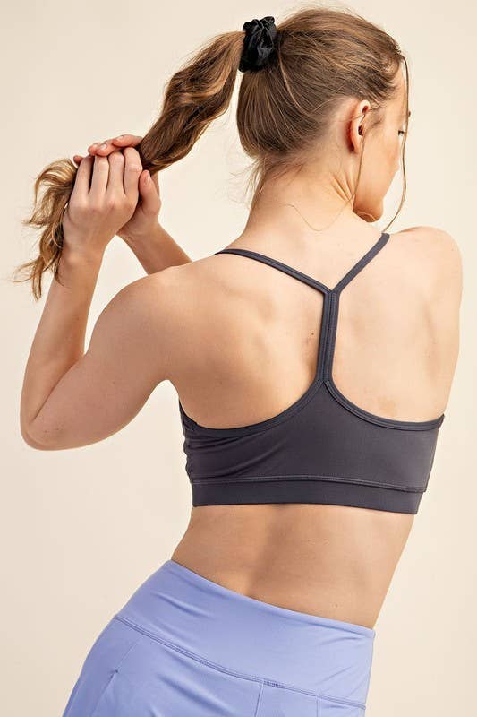 Sunday Morning - Wholesale Sports Bra - Women's - T479937 RACER BACK RECYCLED BUTTER SOFT BRA TOP12